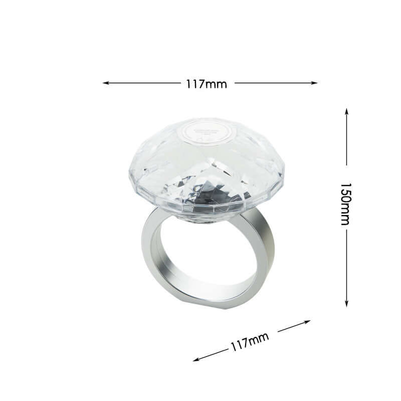 Sparkling Crystal Table Lamp Decorative Night Light - Cofik