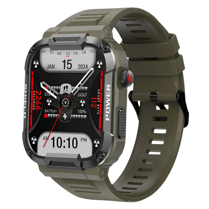 Waterproof Fitness Tracker Watch - Black Noxord