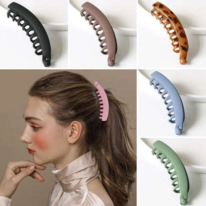 Big Curly Hair Banana Clips