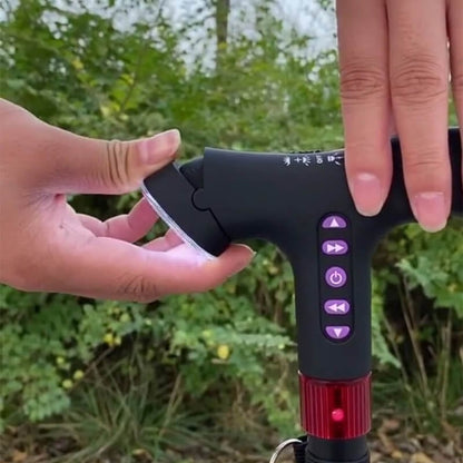 Senior Safety Cane with Fall Alert System