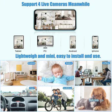 Compact Wi-Fi Hidden Camera