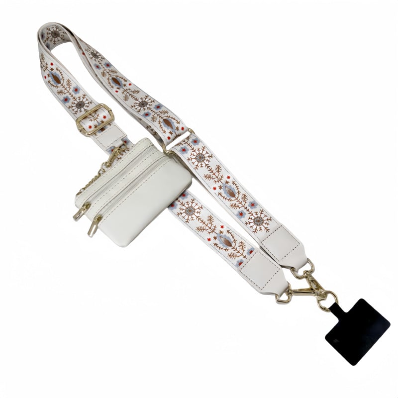 Detachable Phone Crossbody Strap with Card Holder