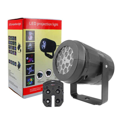 Colorful LED Holiday Light Projector (16 Designs)