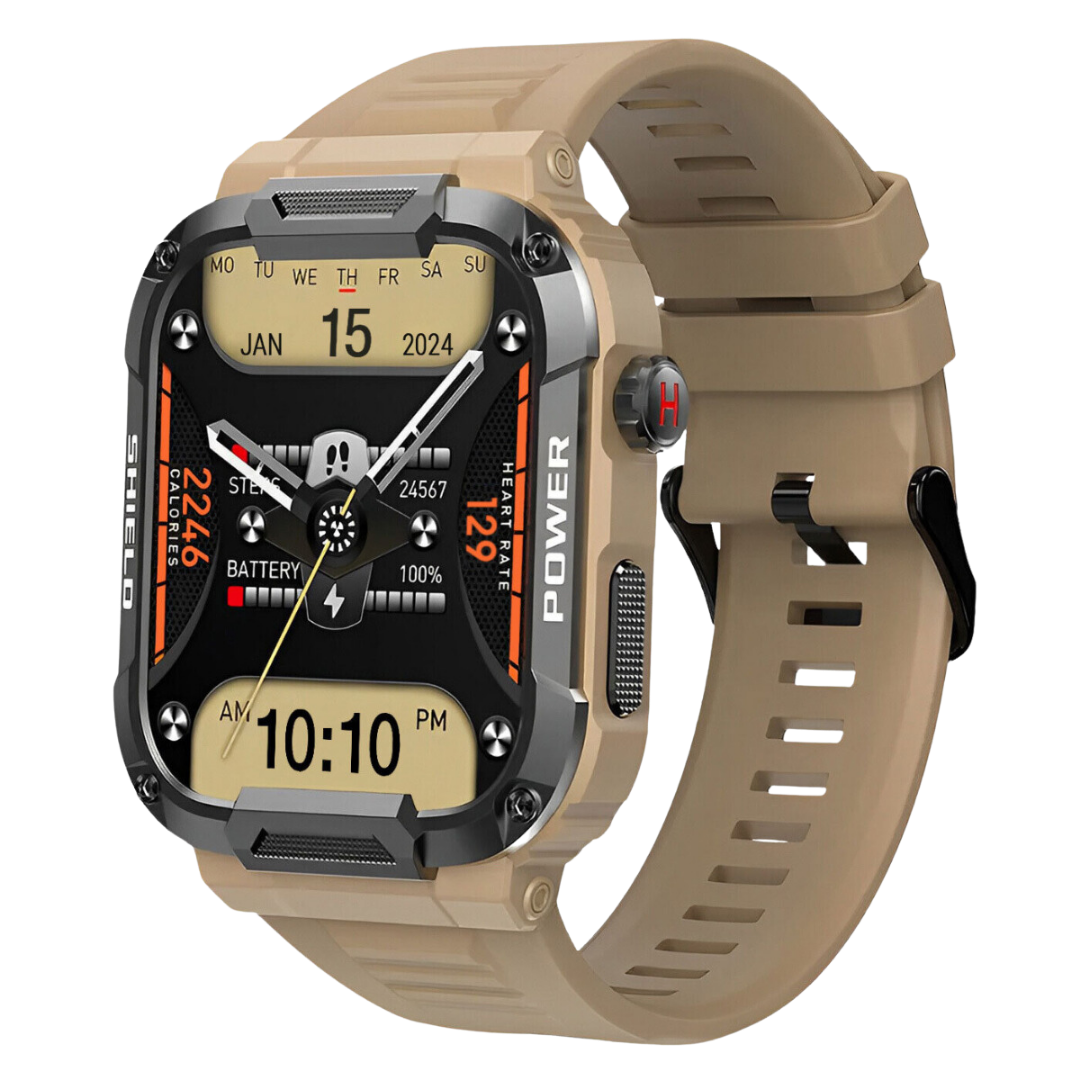 Waterproof Fitness Tracker Watch - Black Noxord