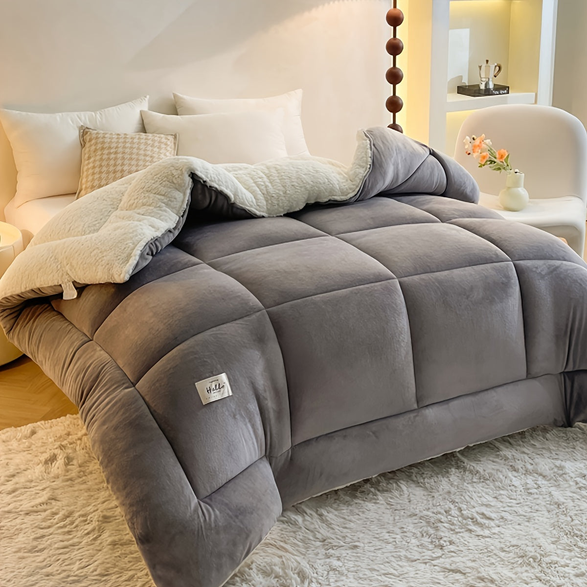 Cozy Home Plush Fleece Duvet Cover