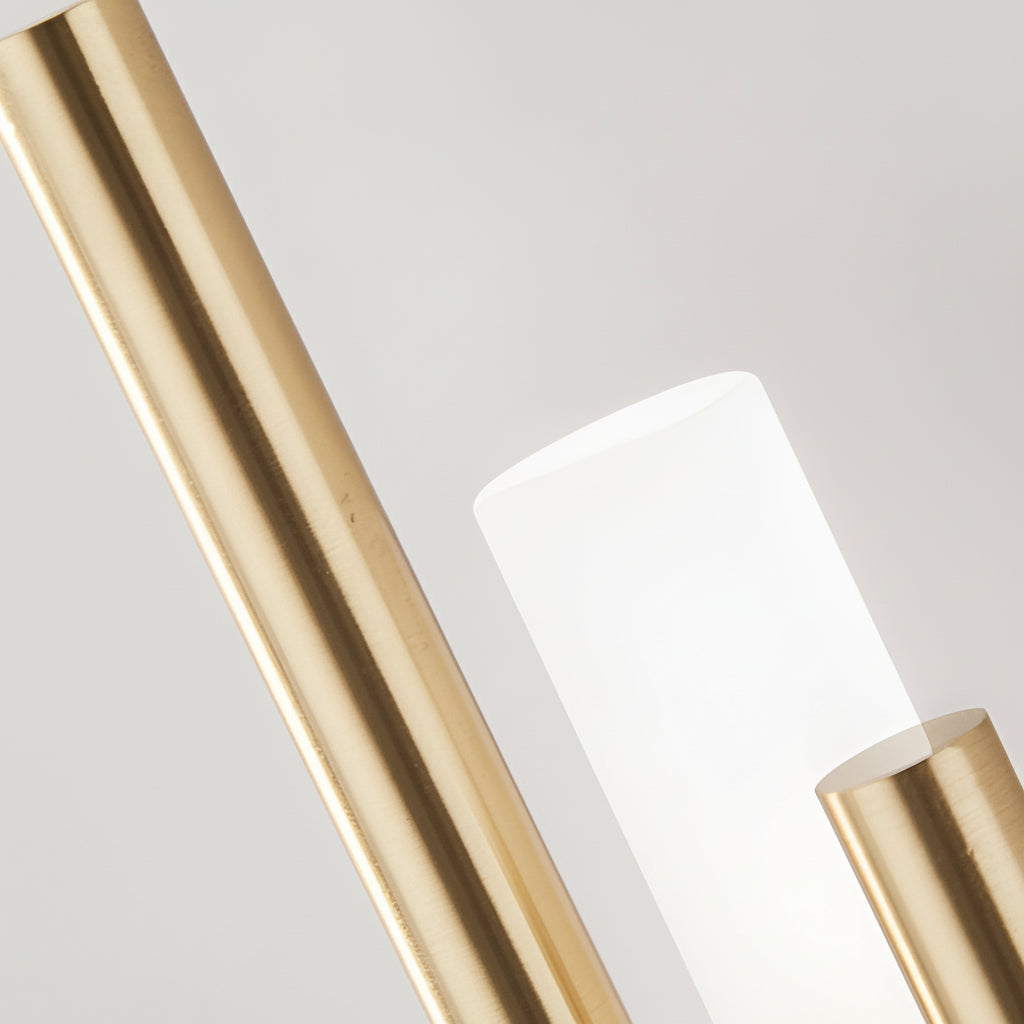 Modern LED Copper Wall Light Fixture