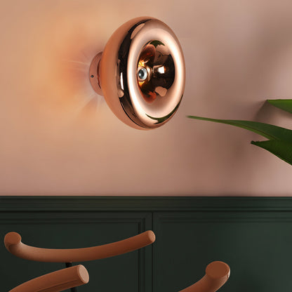 Luxury Melted Glass LED Wall Light