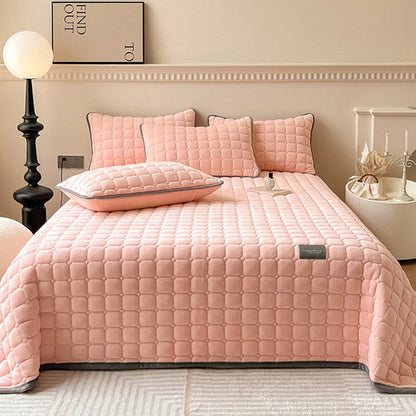 Plush Microfiber Bed Cover