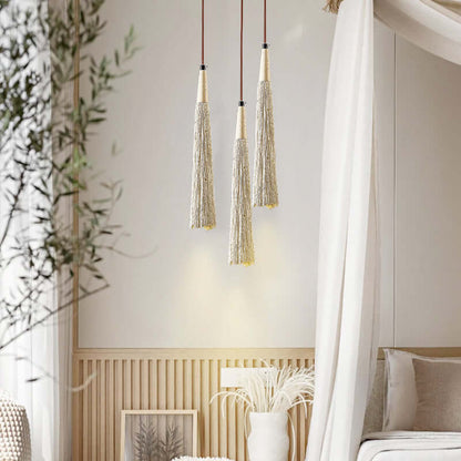 Rustic Modern Cement Pendant Light