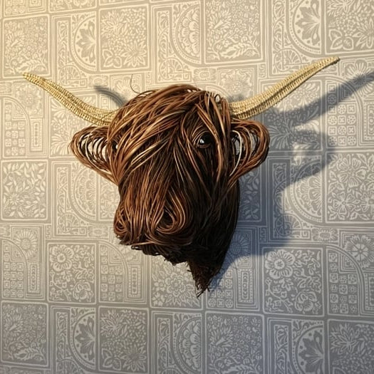 Farm Fresh Cow Metal Wall Art Bowie