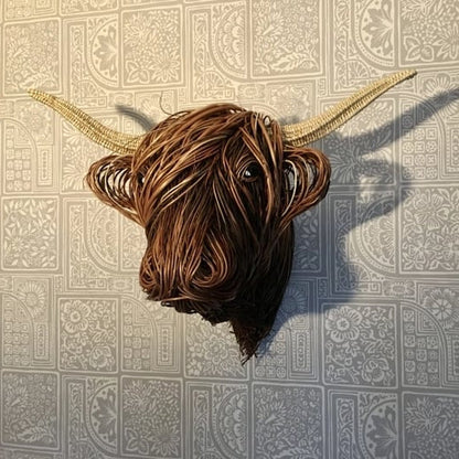 Farm Fresh Cow Metal Wall Art Bowie