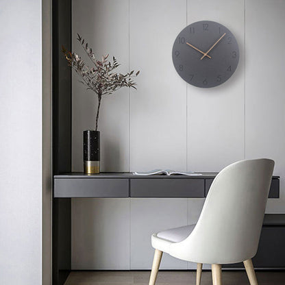 Modern Slim Large Wall Clock 29cm