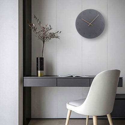 Quiet Modern Nordic Wall Clock