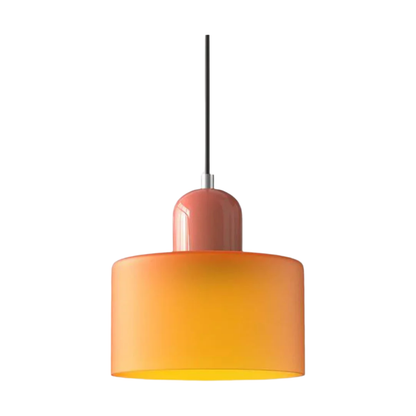 Stylish Round Glass Pendant Light