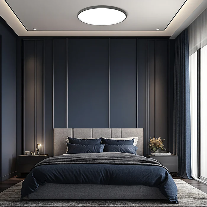 Sleek Contemporary LED Ceiling Light Fixture