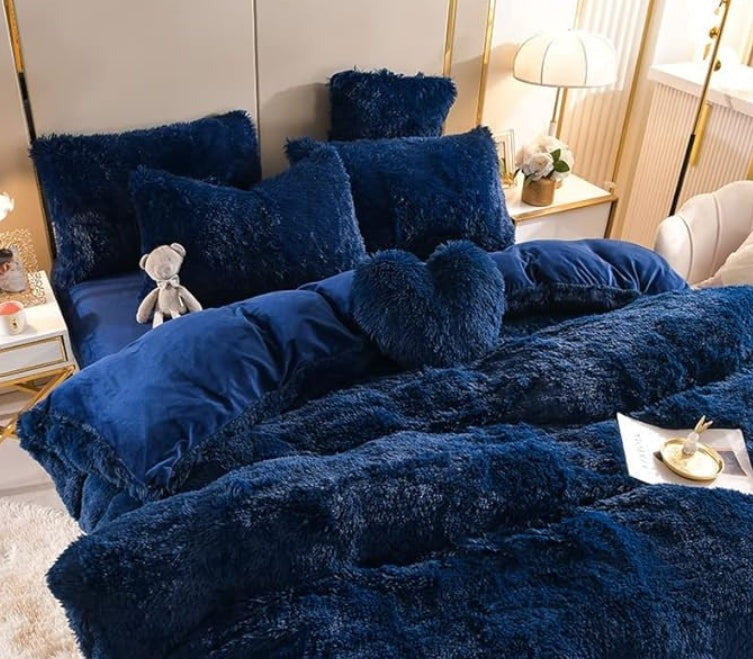 Soft Brushed Duvet Cover with Zip and Tight Fit