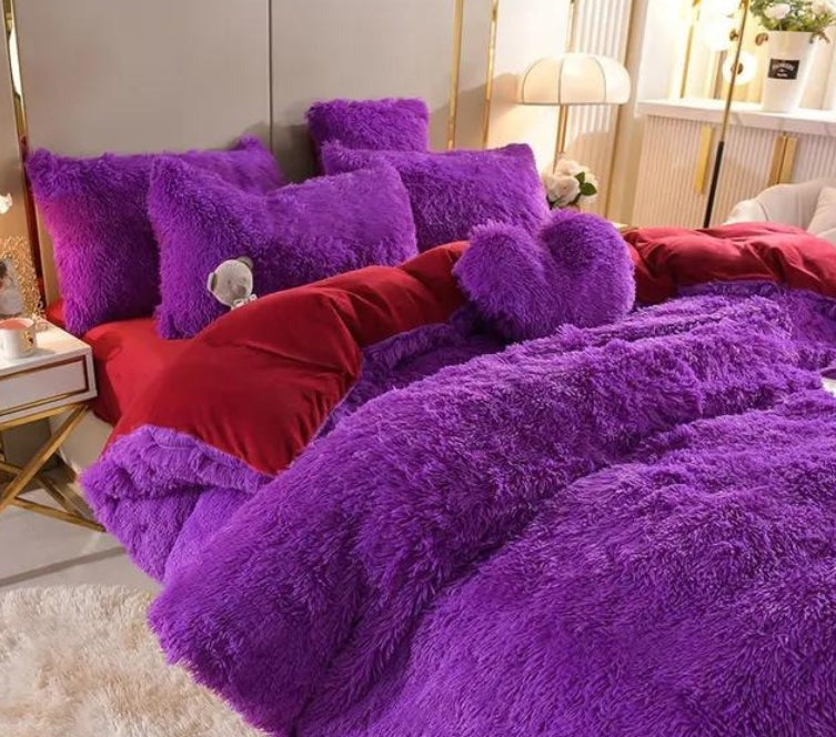 Soft Brushed Duvet Cover with Zip and Tight Fit