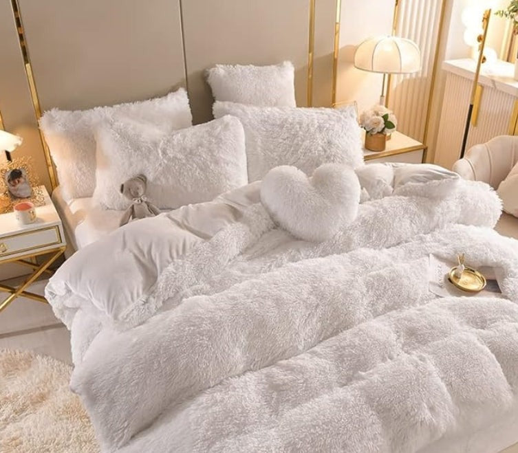 Soft Brushed Duvet Cover with Zip and Tight Fit