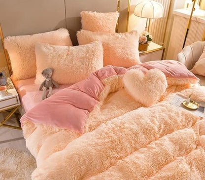 Soft Brushed Duvet Cover with Zip and Tight Fit