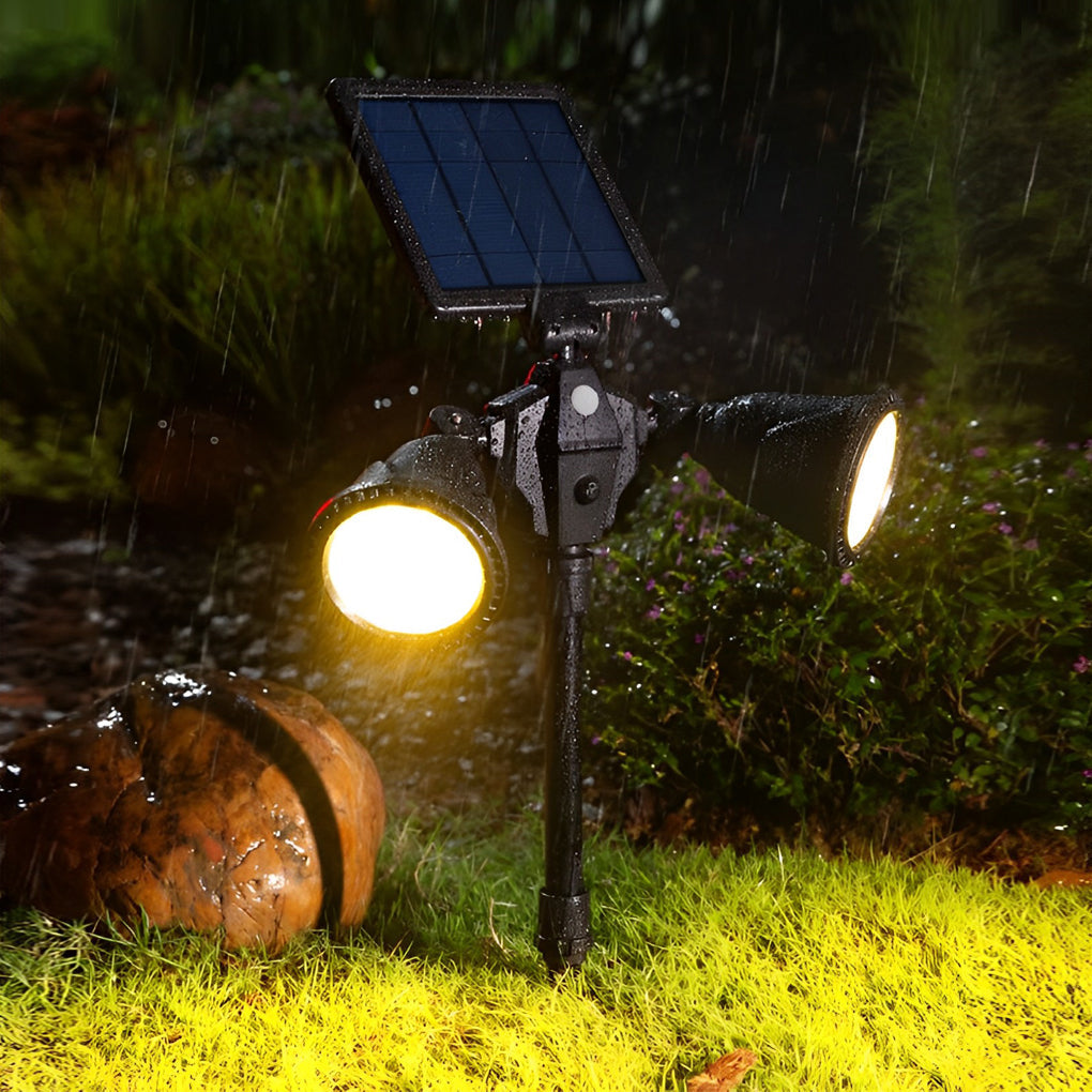 Solar Powered Motion Sensor Outdoor Garden Lights