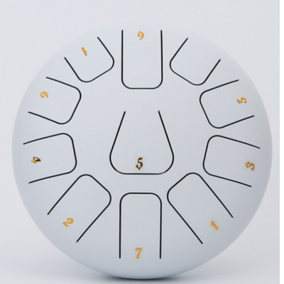 Metal Tongue Drum for Mindful Meditation Practice