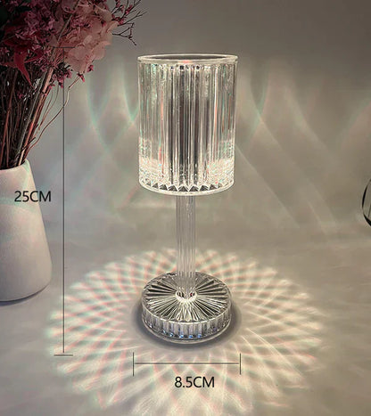 Bright Crystal Desk Lamp Modern Style