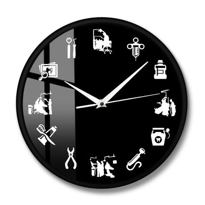 Modern Silent Wall Clock for Home Decor