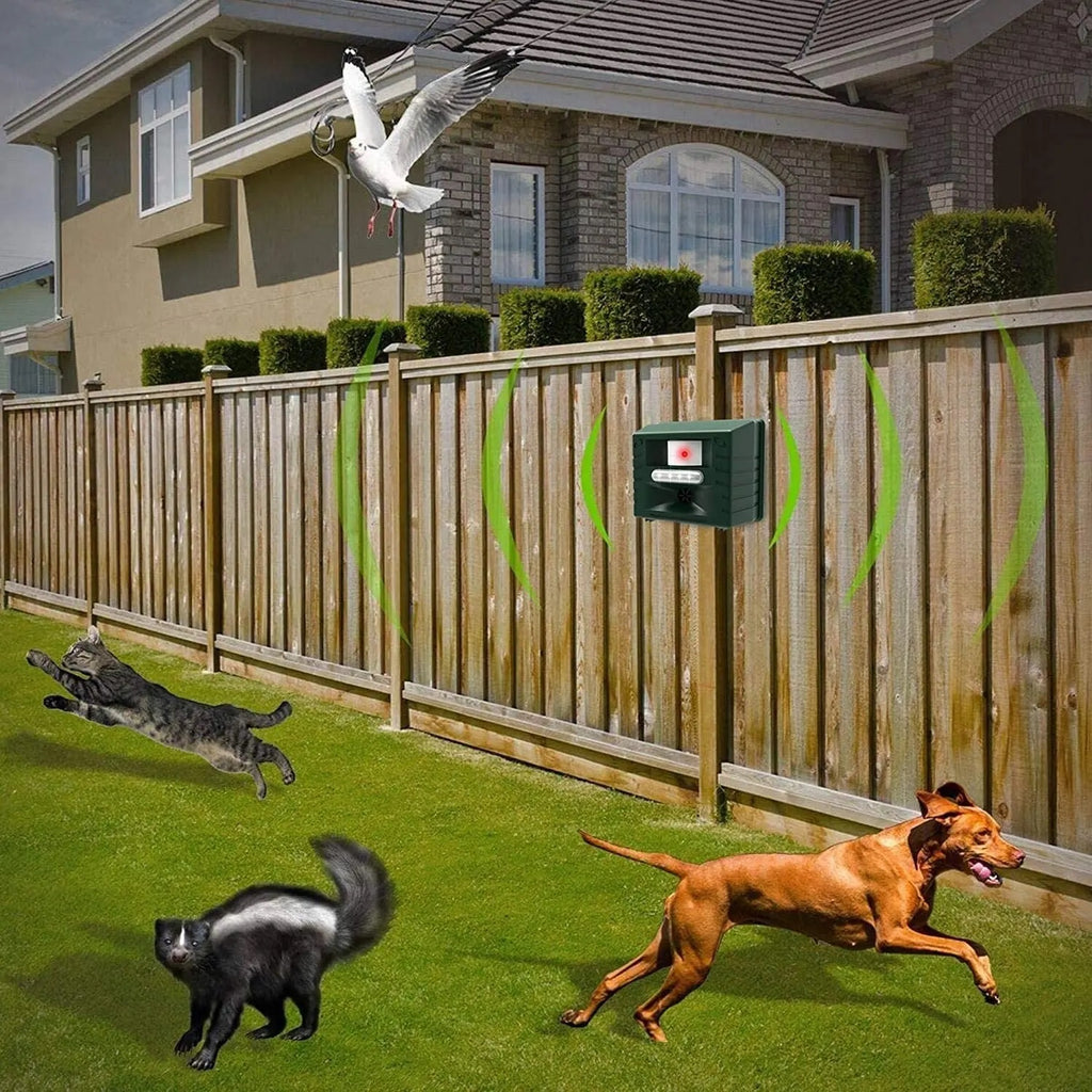 Outdoor Bird Repellent System for Gardens and Patios