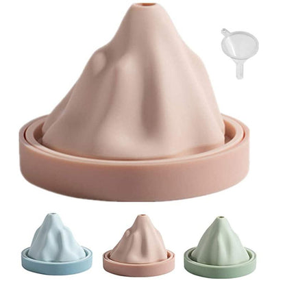 Durable Silicone Ice Cube Tray with Cover