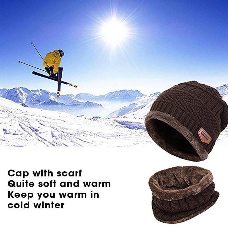 Warm Beanie and Scarf Combo