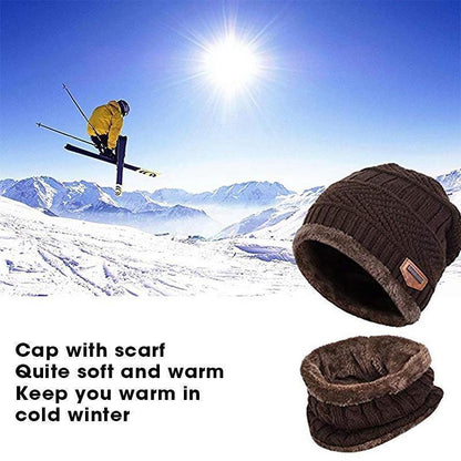 Warm Beanie and Scarf Combo