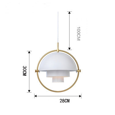 Luxury Metal Sphere Pendant Light