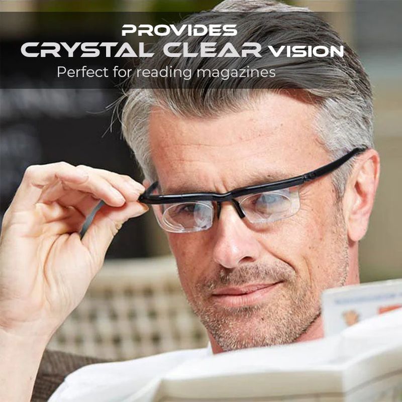 Flexible Focus Prescription Free Reading Glasses