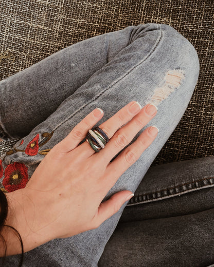Elegant Gold Stacking Ring for Women