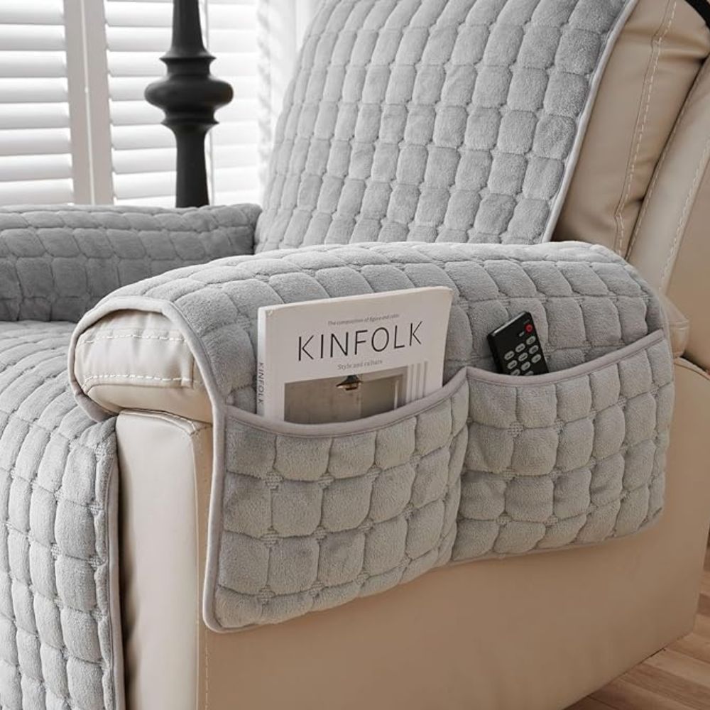 Cofik | Cozy Patterned Recliner Slipcover