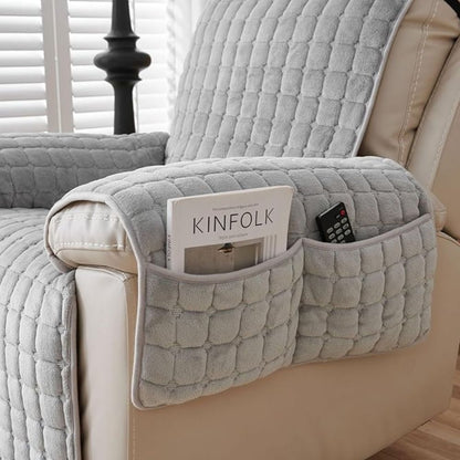 Cofik | Cozy Patterned Recliner Slipcover