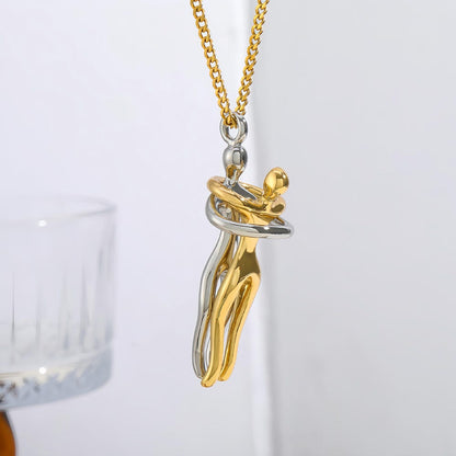 Love Token Embrace Necklace