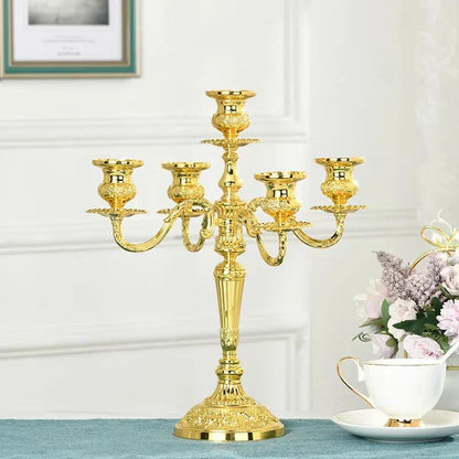 Luxury Gold Candle Holder