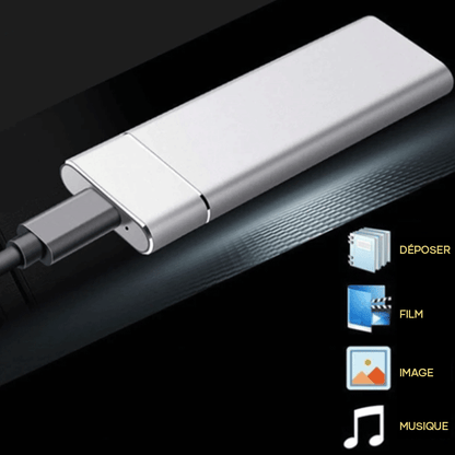 High Speed External SSD Storage Drive