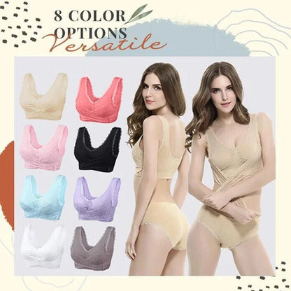 Comfortable Front Closure Lace Bras