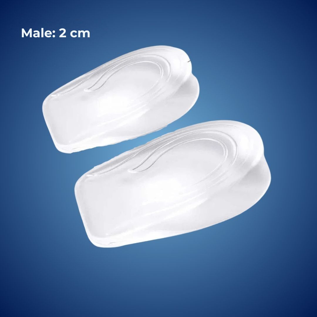 Comfortable Gel Heel Support Inserts for Plantar Relief