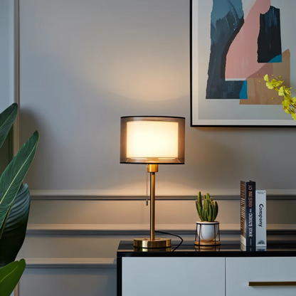 Classic Double Shade Table Lamp
