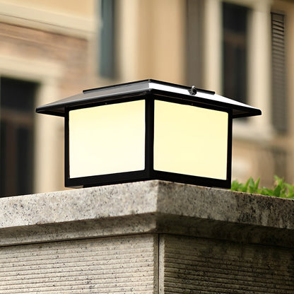 Outdoor Bright Solar Powered Fence Post Lights