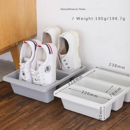 Space Saving Slim Shoe Organizer