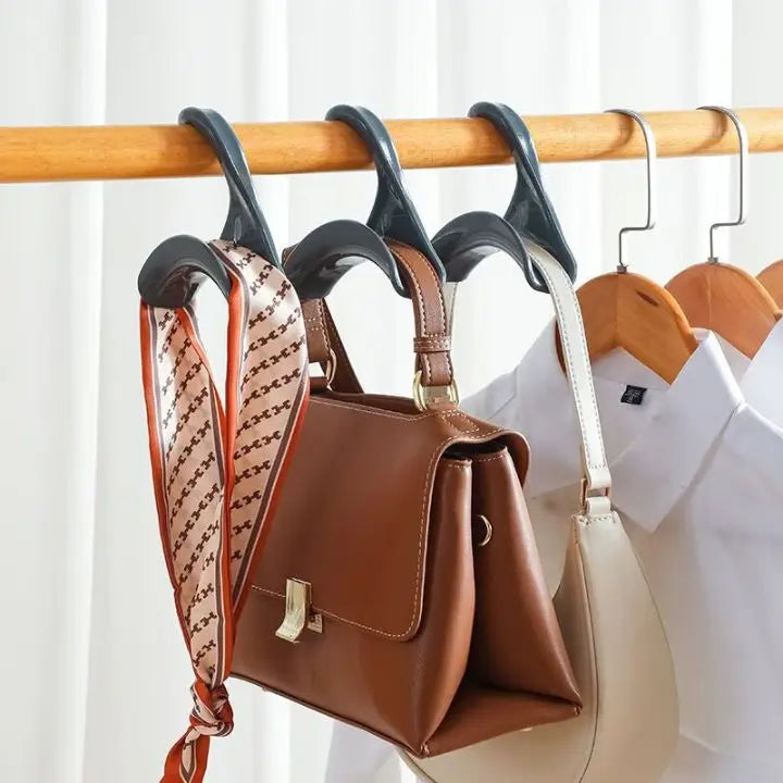 Practical 10 Pocket Travel Bag Organizer with Sturdy Hook