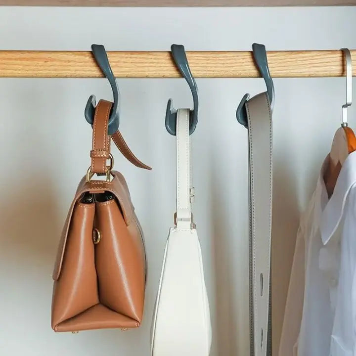 Practical 10 Pocket Travel Bag Organizer with Sturdy Hook