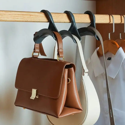 Practical 10 Pocket Travel Bag Organizer with Sturdy Hook