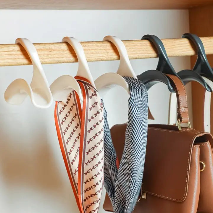 Practical 10 Pocket Travel Bag Organizer with Sturdy Hook - Cofik