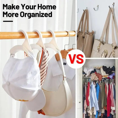Practical 10 Pocket Travel Bag Organizer with Sturdy Hook