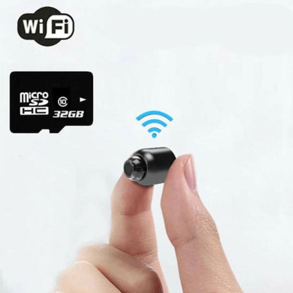Compact Spy Cam with Audio for Home Security